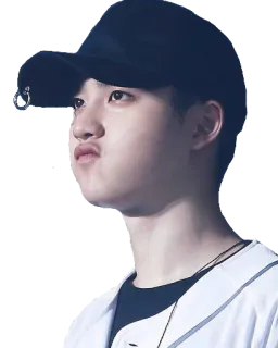 😗 k-pop, idol, singer, male, hat, person telegram sticker