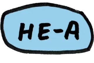 😐 HE-A whatsapp sticker