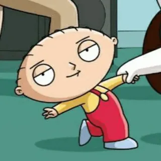 ▪️ Stewie Griffin Family Guy 만화, 애니메이션, 아기, 스튜이, 패밀리 가이 telegram sticker