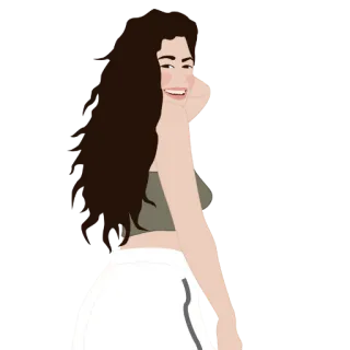 Rachel telegram stickers