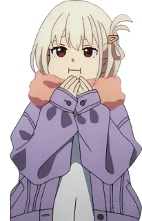 😐 Anime, Garota, Fofa, Chibi telegram sticker