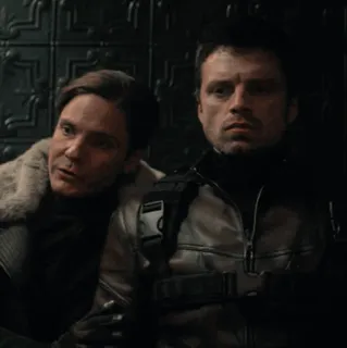 📟 Winter Soldier 마블, 슈퍼히어로, 액션, 버키 반즈, 윈터 솔져 telegram sticker