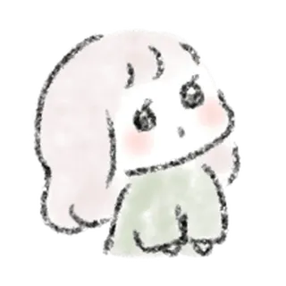 🧃 卡通, 女孩, 绘画, 可爱, 贴纸 whatsapp sticker