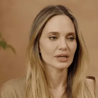 🧝‍♀️ Angelina Jolie 女優, セレブ, 女性, ポートレート telegram sticker