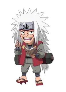 Naruto chibi telegram stickers