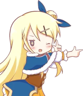 😘 Anime, Chibi, Carino, Ragazza, Cartoni animati telegram sticker