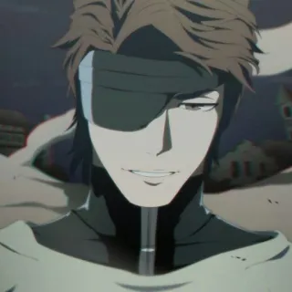 💈 Sosuke Aizen Bleach Anime, Personaje, Sonrisa burlona, Aizen Sosuke, Bleach, Manga telegram sticker