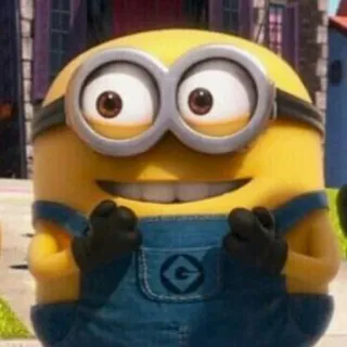 😍 Minion Despicable Me cartoon, minion, cute, animated telegram sticker