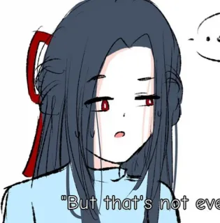🦄 But that's not even character, cartoon, quote, expression telegram sticker