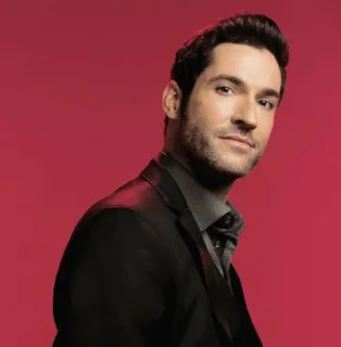 😒 Lucifer Lucifer, Tom Ellis, Portrait, Actor, Man telegram sticker