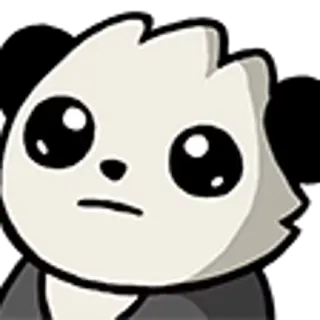 😐 desenho animado, animal, personagem, fofo, adesivo telegram sticker