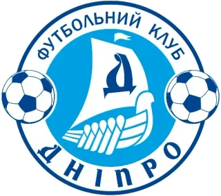 🇺🇦 ФУТБОЛЬНИЙ КЛУБ ДНIПРО 足球, 团队, 标志, 运动, 第聂伯罗 telegram sticker