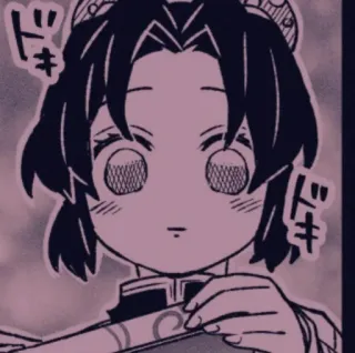 😶 ドキ Аниме, Манга, Каваи, Милый, Персонаж, Японский, Доки telegram sticker