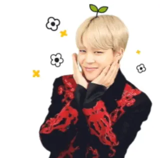 ☺️ Jimin K-pop, BTS, idol, singer, Jimin telegram sticker