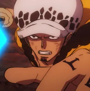 🩺 Trafalgar Law One Piece Anime, One Piece, Trafalgar Law, Charakter, Manga telegram sticker