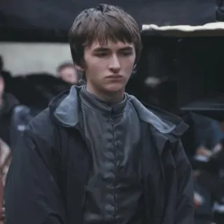 😐 Bran Stark Game of Thrones Bran Stark, Game of Thrones, Personnage, Série TV, Fantasy, Winterfell, HBO telegram sticker