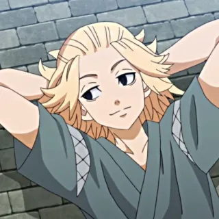 😮‍💨 Mikey Tokyo Revengers Anime, Manga, Personaje, Mikey, Tokyo Revengers telegram sticker