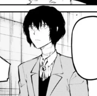 📓 Osamu Dazai Bungou Stray Dogs Anime, Manga, Charakter, Osamu Dazai, Bungou Stray Dogs whatsapp sticker
