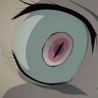 🔪 mắt, anime, manga, hoạt hình, minh họa whatsapp sticker