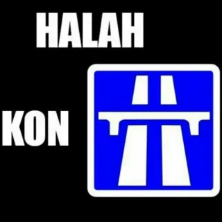 🤡 HALAH
KON Мем, смешной, индонезийский, сленг telegram sticker