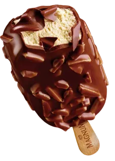 😺 glace, dessert, chocolat, Magnum, nourriture, sucré whatsapp sticker