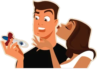 Sticker TV® LOVE telegram stickers