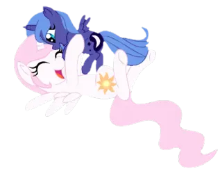 😁 Princess Luna My Little Pony My Little Pony, Princesa Luna, Amistad, Dibujos animados, Pony, Lindo, Animación telegram sticker