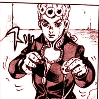 🧣 Giorno Giovanna JoJo's Bizarre Adventure Manga, Anime, Jojo, Giorno Giovanna telegram sticker