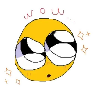 😮 wow... Emoji, Meme, Internet, Expression, Mignon, Drôle telegram sticker