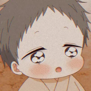 🤩 anime, baby, cute, child, cartoon, animated, manga telegram sticker