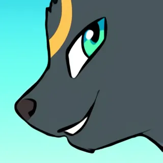 😏 Umbreon Pokemon telegram sticker