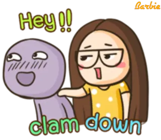 BarbieGrls - Poliet telegram stickers