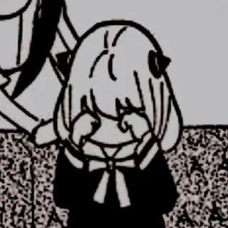 🥜 Anya Forger Spy × Family Anime, Spy x Family, Anya, Anya Forger, słodki, Manga telegram sticker