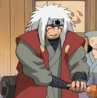 🌫 Jiraiya Naruto 油 Anime, Naruto, Jiraiya, Manga, Personaje telegram sticker