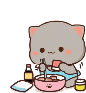 Peach 🤍 Goma @PeachLovesGoma telegram stickers