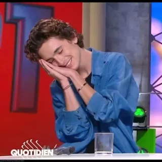 😴 QUOTIDIEN телешоу, ток-шоу, французский, развлечения whatsapp sticker