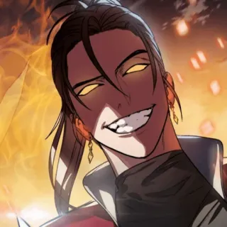 💥 masculino, desenho animado, personagem, vilão, sorriso maléfico, homem, pessoa telegram sticker