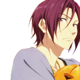 😒 Anime, Desenho animado, Personagem, Masculino, Retrato whatsapp sticker
