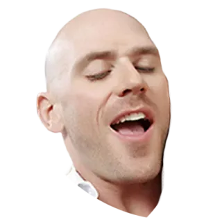 🍕 Johnny Sins взрослый, актер, лысый, мужчина, контент telegram sticker