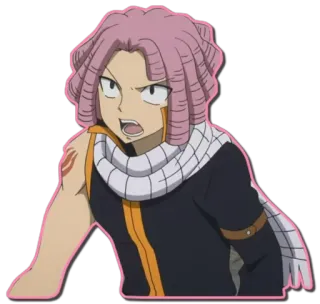 ❗ Natsu Dragneel Fairy Tail anime, manga, fairy tail, natsu dragneel, mage, wizard telegram sticker