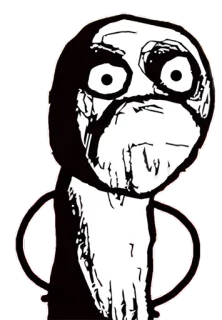 🕴 meme, rageface, internet, expression, funny whatsapp sticker