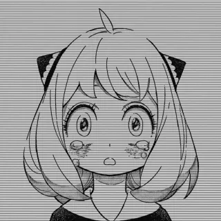 🥜 Anya Forger Spy × Family Anime, Manga, Anya Forger, Spy Family, Cartoon telegram sticker