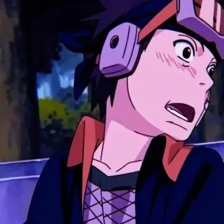 🌟 Obito Uchiha Naruto Anime, Naruto, Obito, Uchiha, Manga, Dessin animé whatsapp sticker