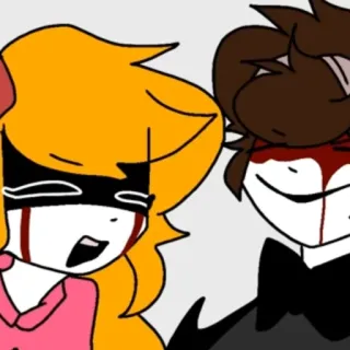 🎀 cartoon, blood, violence, character, drawing telegram sticker