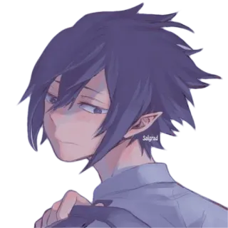 😏 Tamaki Amajiki My Hero Academia Anime, Tamaki Amajiki, My Hero Academia, Charakter, Manga telegram sticker