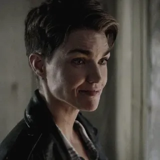 😄 Ruby Rose актриса, человек, портрет, женщина, знаменитость whatsapp sticker