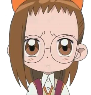 ☹ Anime, Desenho animado, Personagem, Garota, Kawaii telegram sticker