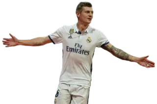 🎯 Toni Kroos fútbol, fútbol, Real Madrid, atleta, jugador, Kroos whatsapp sticker