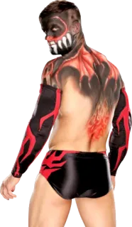 👻 Finn Balor рестлинг, демон, Финн Балор, грим, боди-арт, спорт, WWE whatsapp sticker