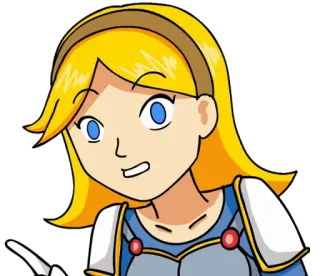 😳 cartoon, anime, warrior, mage, magic, fantasy telegram sticker